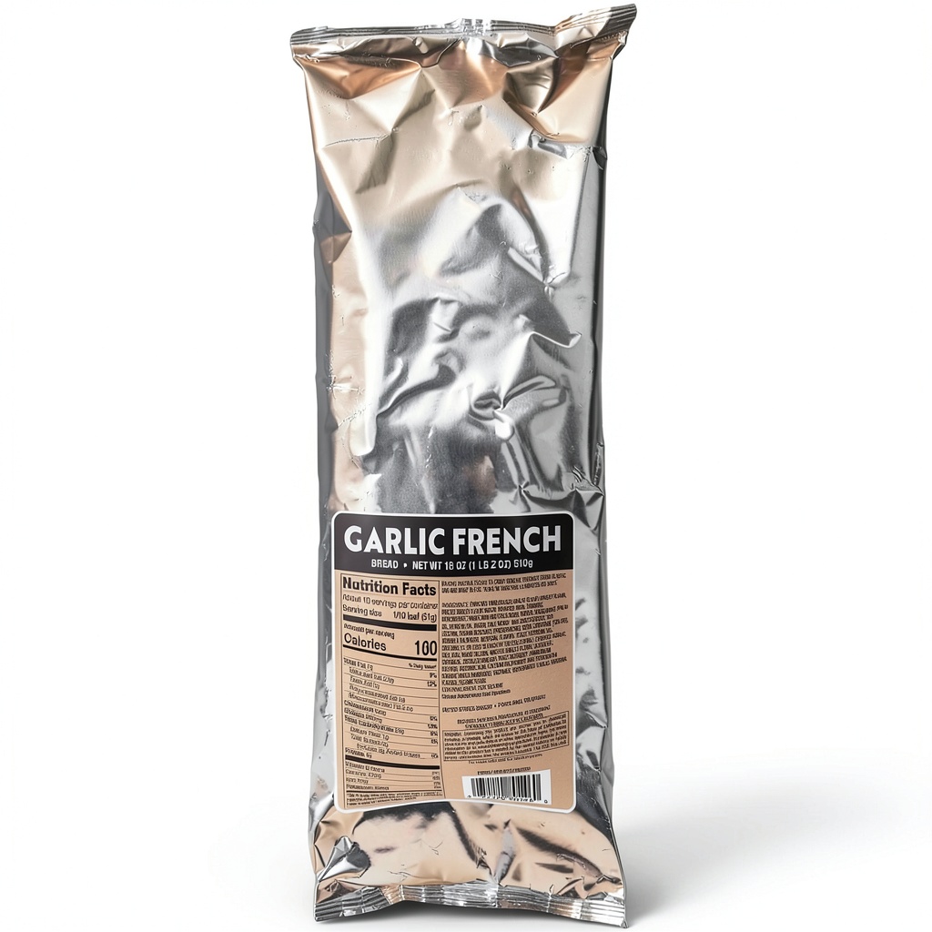 Unboxing US Bakery Dinner Breads Bioengineered Sesame Flour on a kitchen counter