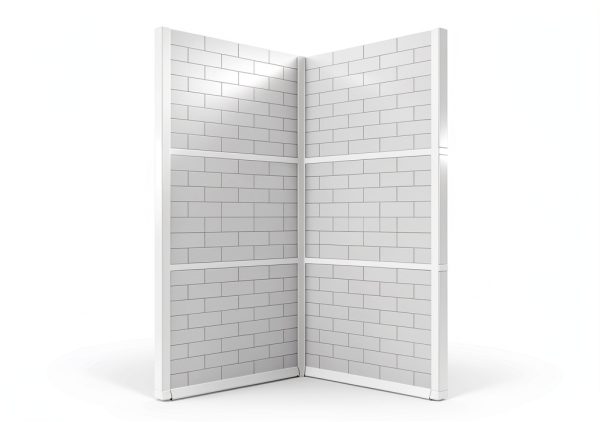 Shower Wall Panel Miseno SPC Rectangular White-7