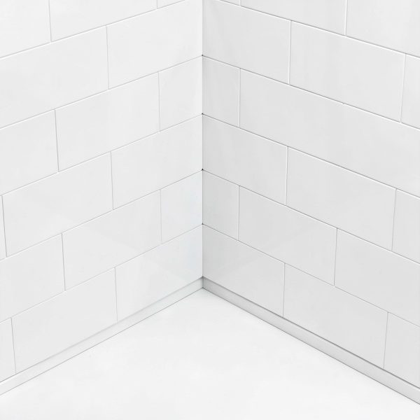Shower Wall Panel Woodbridge Glossy White Set-12