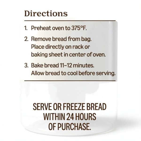 Amazon Grocery Roasted Garlic Batard Bake At Home Bread-4