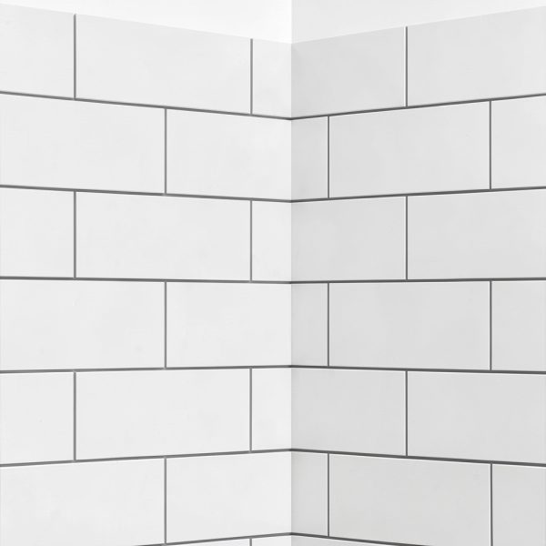 Shower Wall Panel Miseno SPC Rectangular White-5