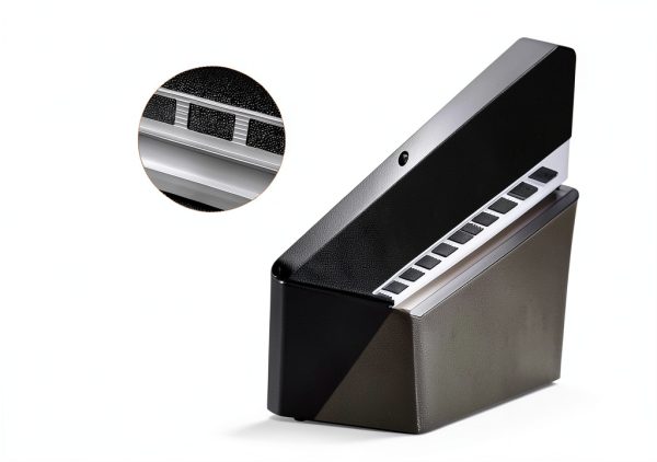 Uni-Green Shower Shelf with LED Light Black Modern-4