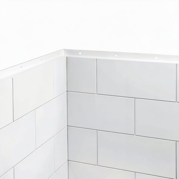 Shower Wall Panel Woodbridge Glossy White Set-11
