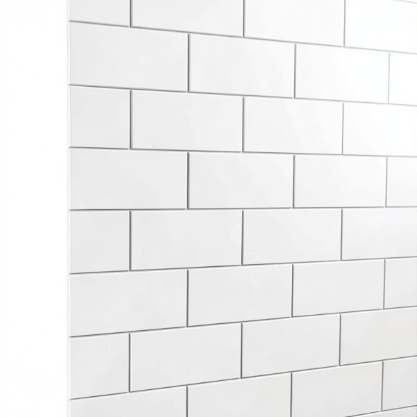 Shower Wall Panel Miseno SPC Rectangular White-4