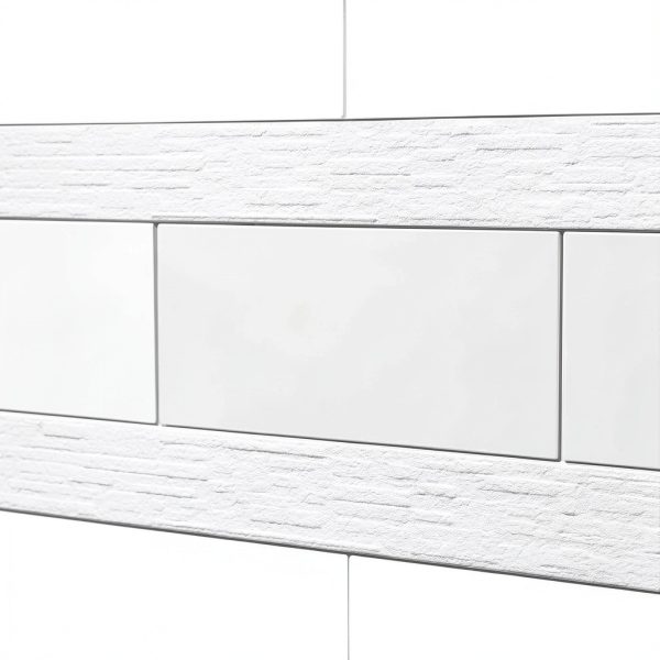 Shower Wall Panel Woodbridge Glossy White Set-10