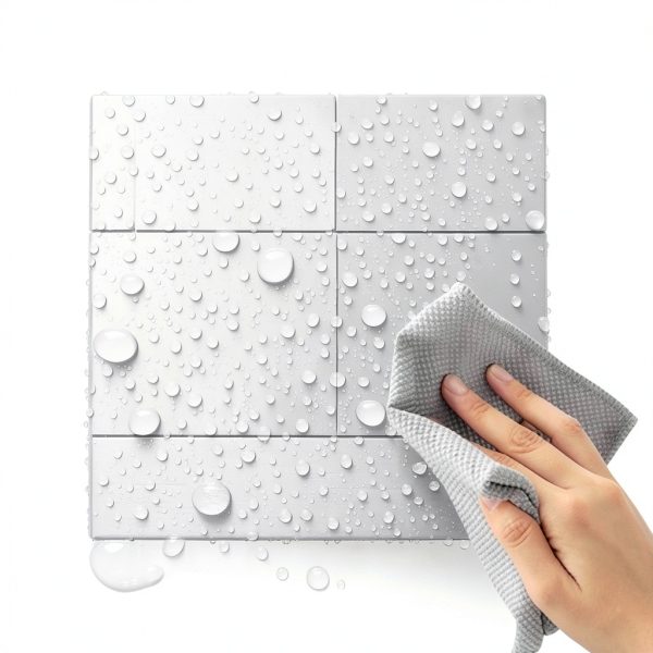 Shower Wall Panel Woodbridge Glossy White Set-2