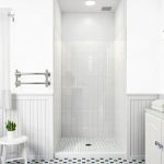 DreamLine White Modern Shower Wall Alcove-0