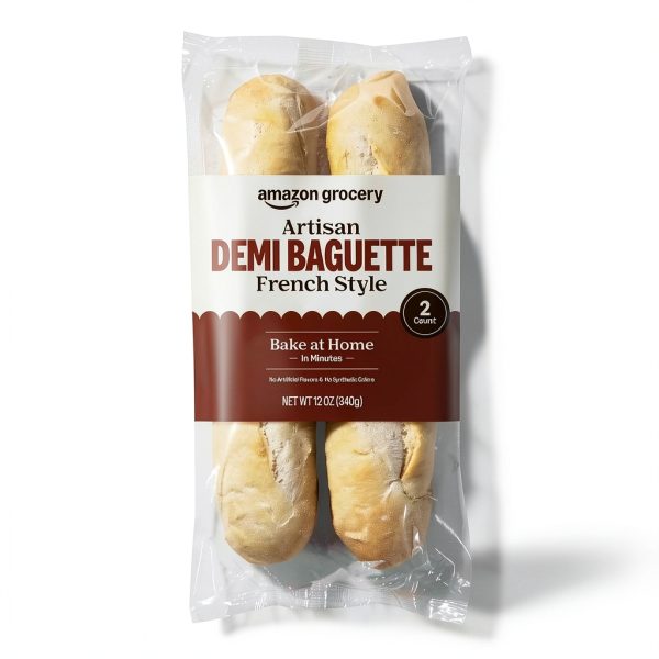 Amazon Grocery Artisan French Demi Baguette Bake at Home-0