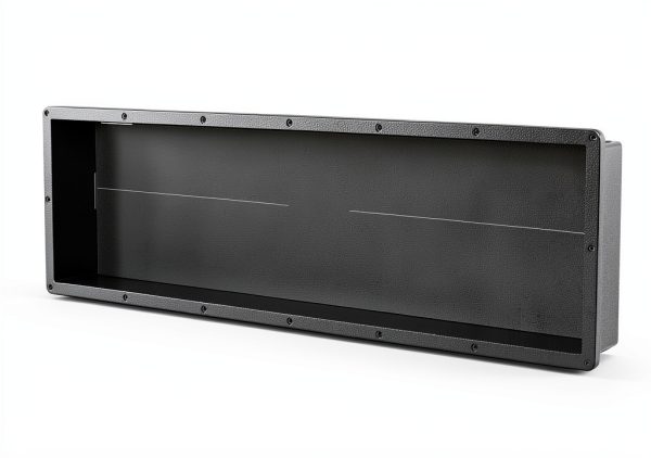 Uni-Green Shower Shelf with LED Light Black Modern-2