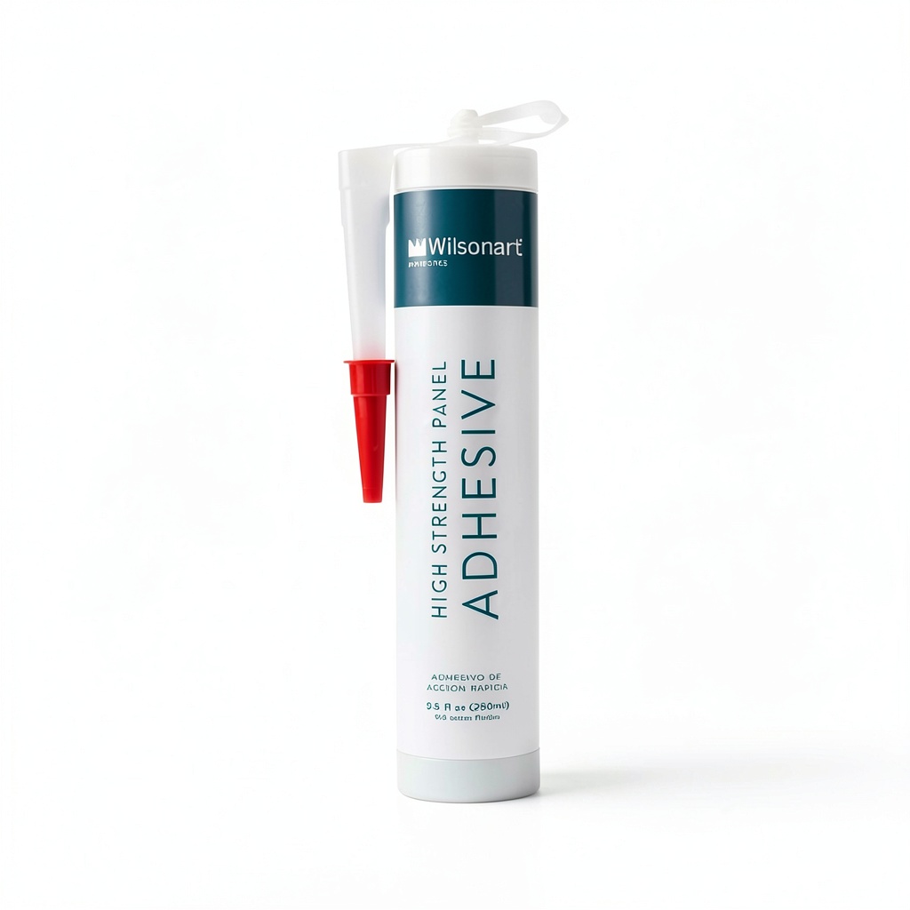 Installing Wilsonart Ms Polymer Panel Adhesive Liquid White on a bathroom wall