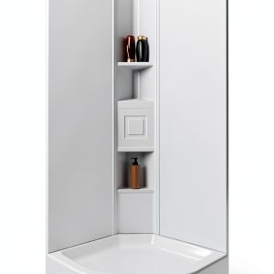 ICON Neo Angle Shower Surround Kit Installation-0