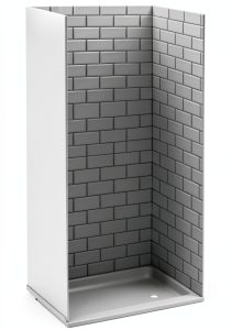 Shower Surround RecPro ABS Frameless Tile Design-0