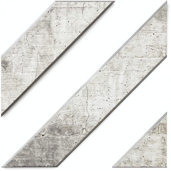 RecPro Shower Surround ABS Rectangular Tile 36x24-5