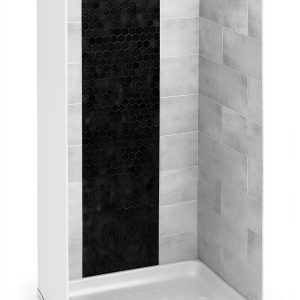 RecPro Shower Surround Frameless ABS Tile 36x24-0