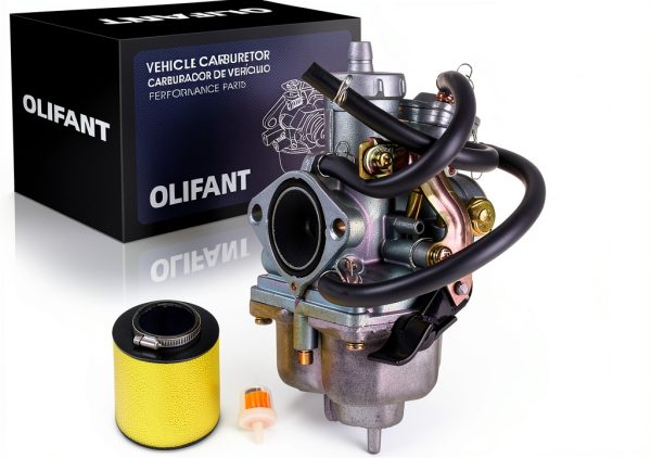 Honda Recon 250 Carburetor by OLIFANT, Machined Metal Fuel Control-0