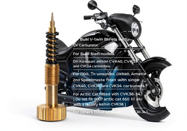 Harley Idle Mixture Screw Alpha Rider Brass Carburetor Kit LY115-2