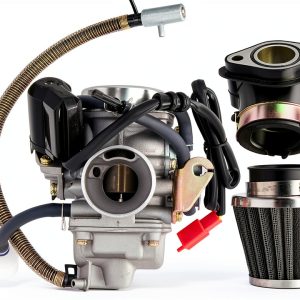 LEIMO KPARTS 150cc GY6 4-Stroke Carburetor with Electric Choke-0