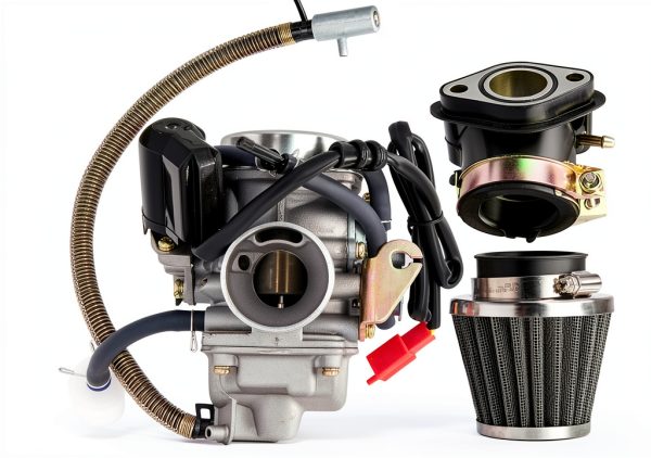LEIMO KPARTS 150cc GY6 4-Stroke Carburetor with Electric Choke-0