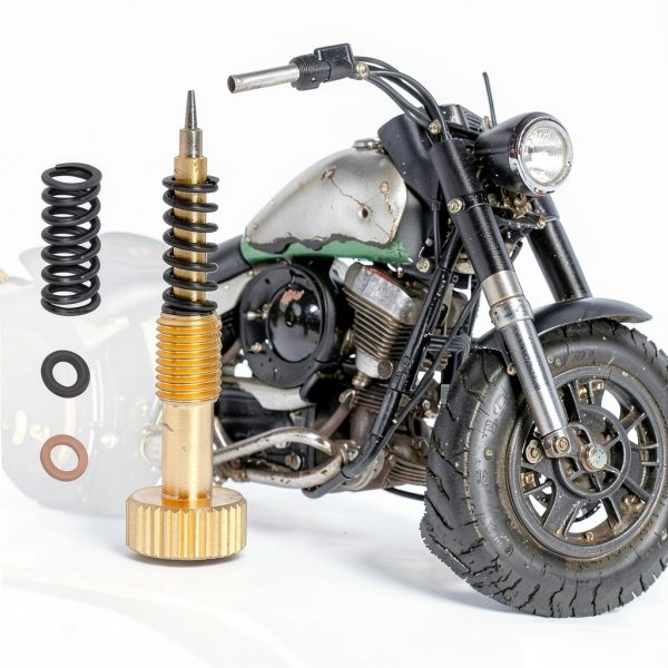 Harley Idle Mixture Screw Alpha Rider Brass Carburetor Kit LY115-4