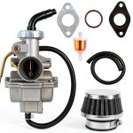 DKIIGAME PZ20 Carburetor for ATV Dirt Bike Go Kart 125cc Bolt-On-0