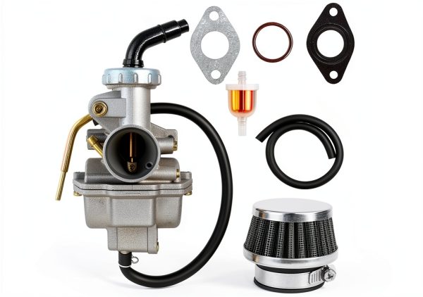 DKIIGAME PZ20 Carburetor for ATV Dirt Bike Go Kart 125cc Bolt-On-0