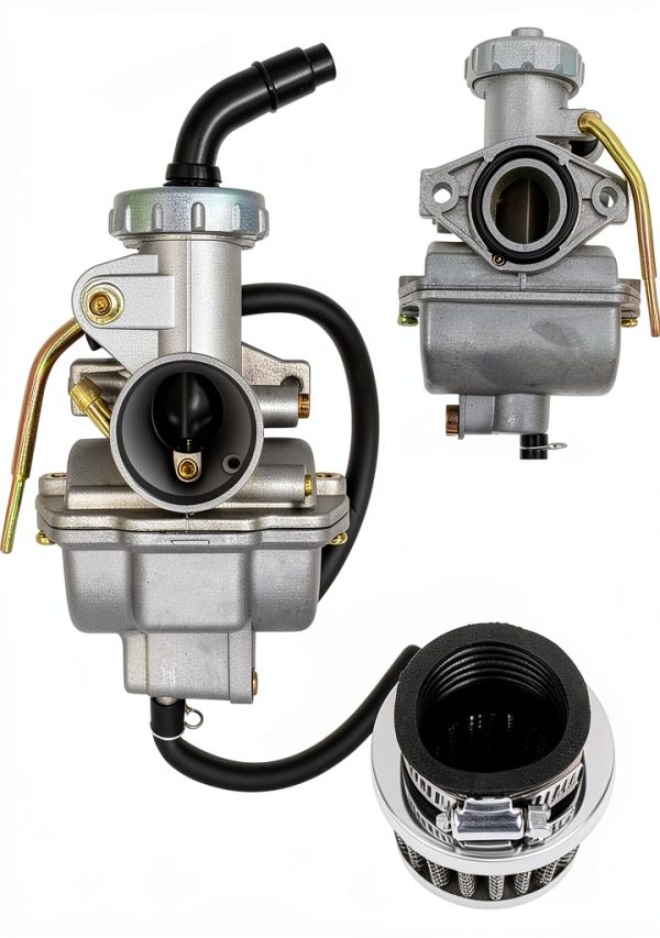 DKIIGAME PZ20 Carburetor for ATV Dirt Bike Go Kart 125cc Bolt-On-4