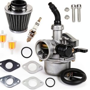 PZ19 Carburetor by mtrparts – Zinc Bolt‑On for ATV Go Kart, 1 lb Kit-0
