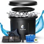 Cold Plunge Tub IcyDive 105GL Inflatable 5‑Layer Insulated – Black-0