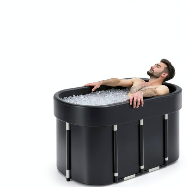 Upgrade XL 139 Gal Cold Plunge Ice Bath Tub Cryozeo Foldable Bathtub-1