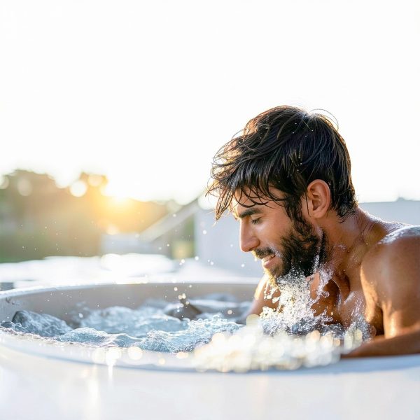 Cold Plunge Tub IcyDive 105GL Inflatable 5‑Layer Insulated – Black-7