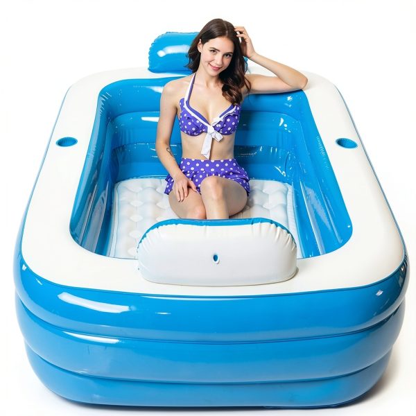 Inflatable Adult Bath Tub 2-Person Foldable Bathtub by Meimond-8