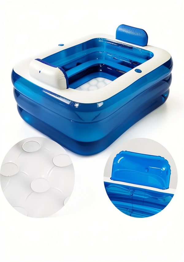 Inflatable Adult Bath Tub 2-Person Foldable Bathtub by Meimond-2
