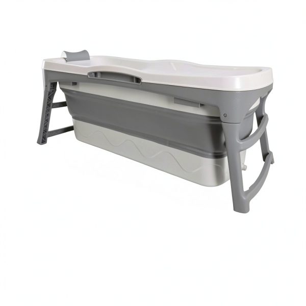 Portable Bathtub for Adult - Extra Large 56" Foldable Collapsible Tub-5